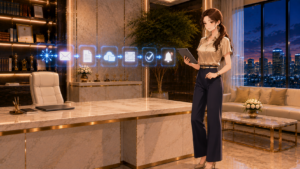 Power Automate自動化でメール・ファイル保存・Excel記録・通知を一括処理する女性