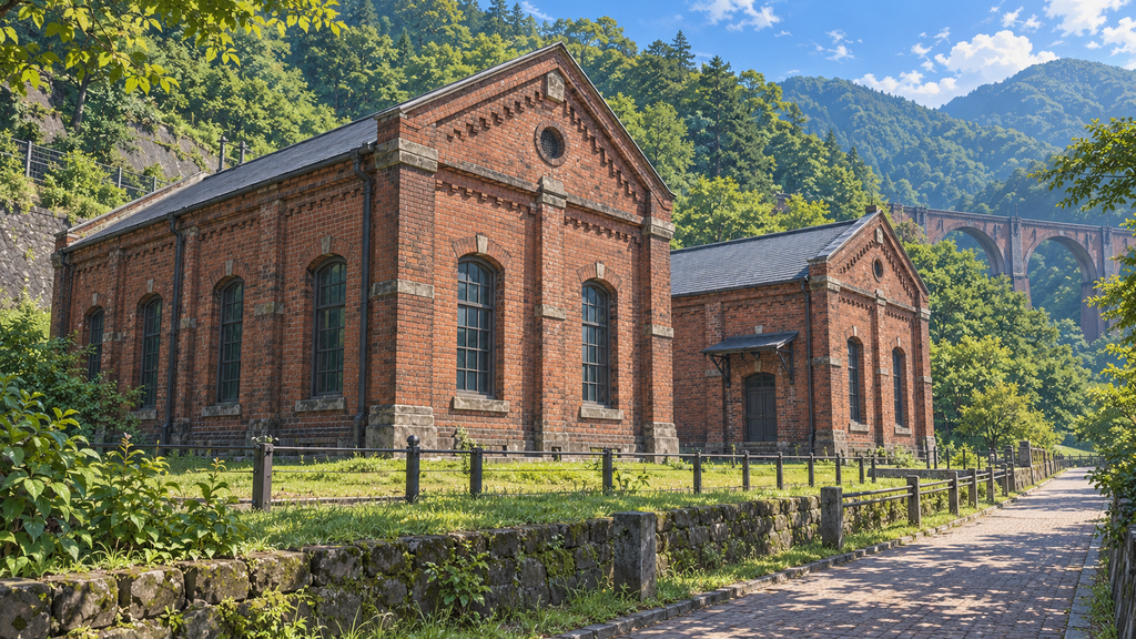 碓氷峠のアプト式鉄道を電力で支えた旧丸山変電所